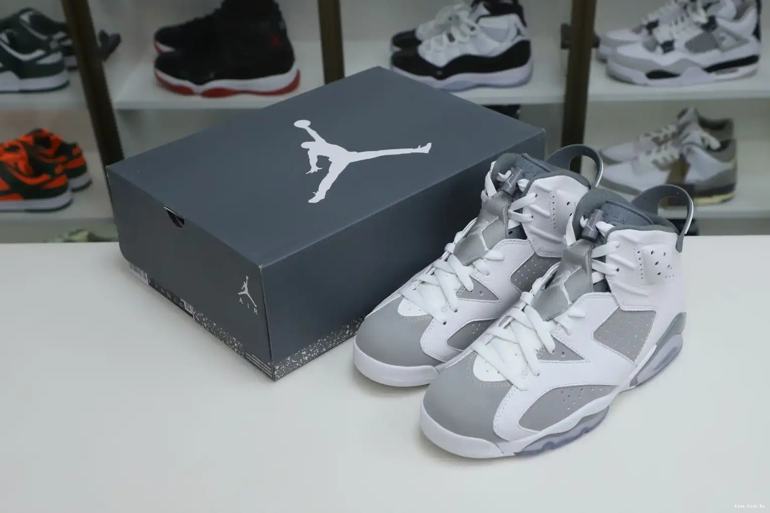 AIR GREY Kimikick JORDAN 6 COOL 0801